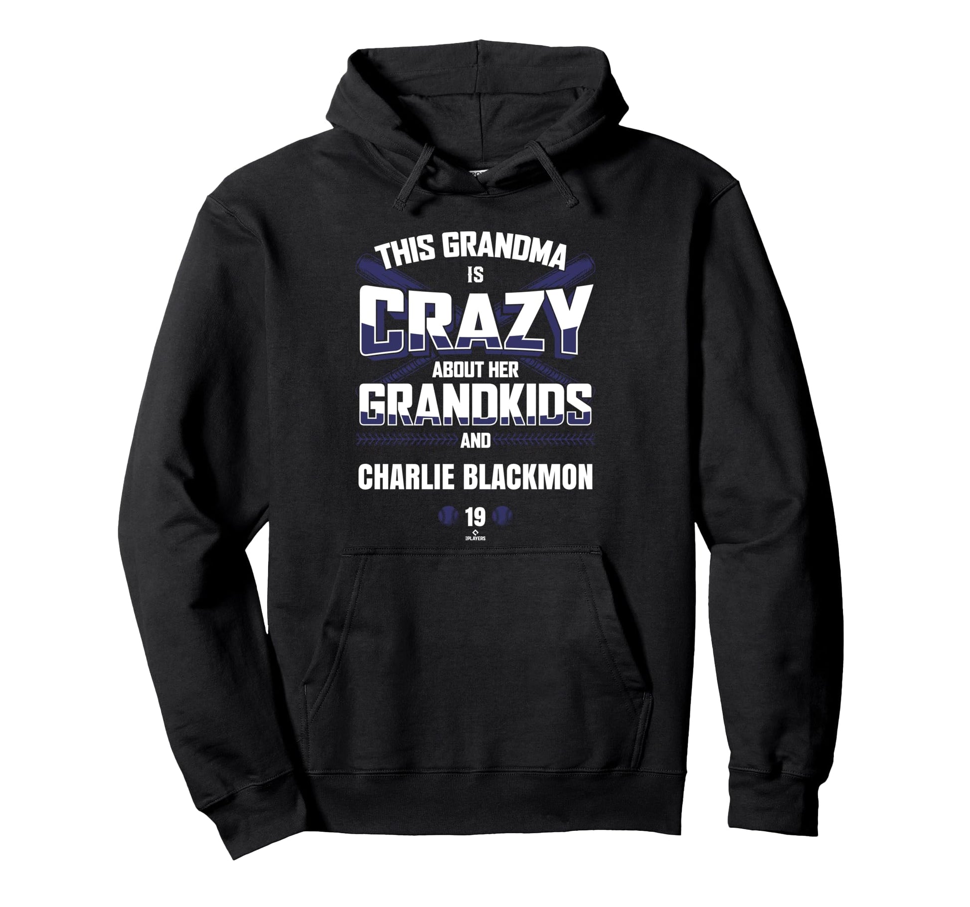 Grandma Crazy Charlie Blackmon Hoodie - Custom Art Print for Adults - T-Shirt, Sweatshirt, Hoodie