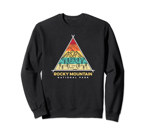 Rocky Mountain National Park Sweatshirt - Unique Graphic for Adults - T-Shirt, Sweatshirt, Hoodie