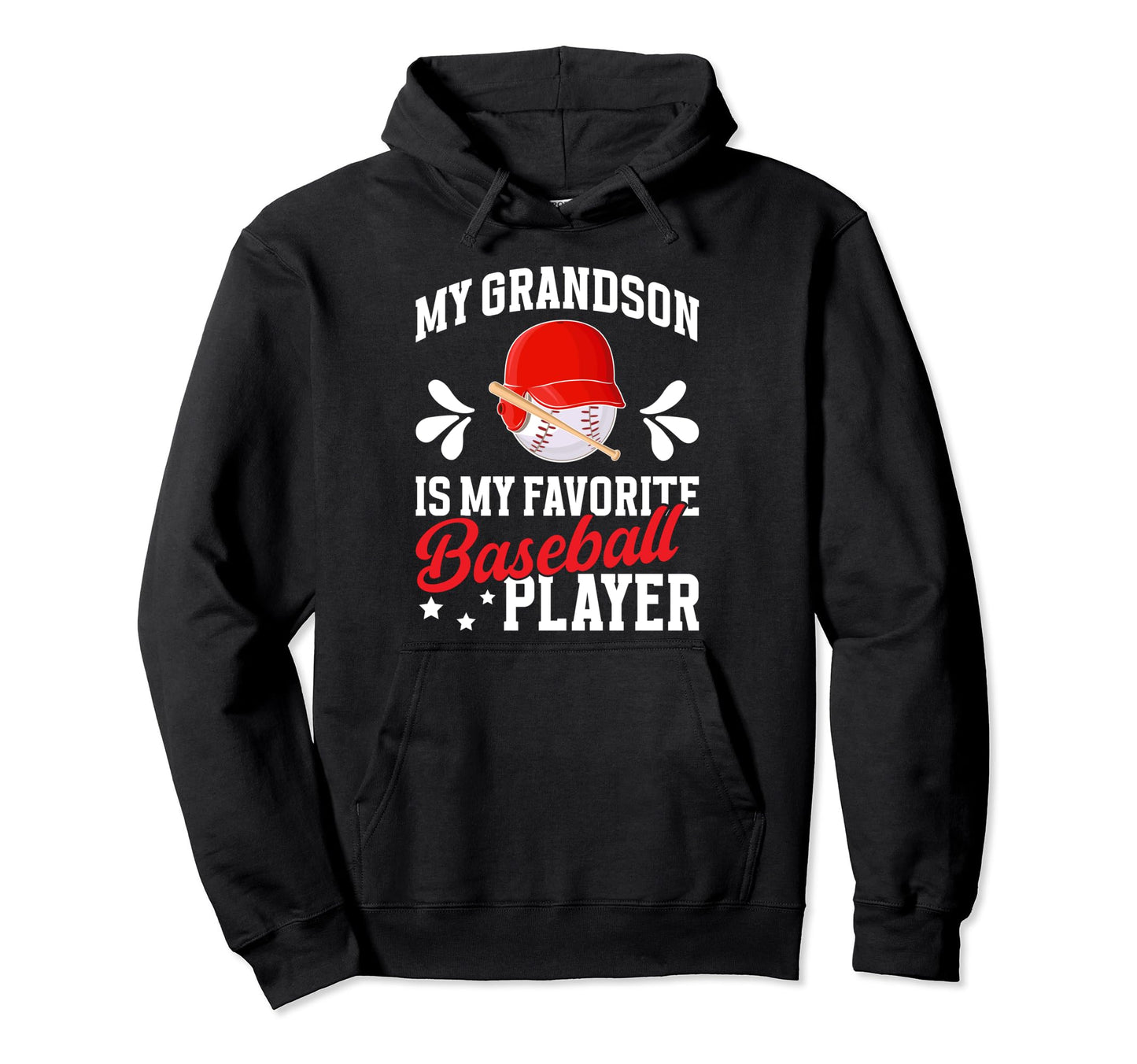 My Grandson Baseball Nanny Baseball Hoodie - Fun Novelty Design Unisex - T-Shirt, Sweatshirt, Hoodie