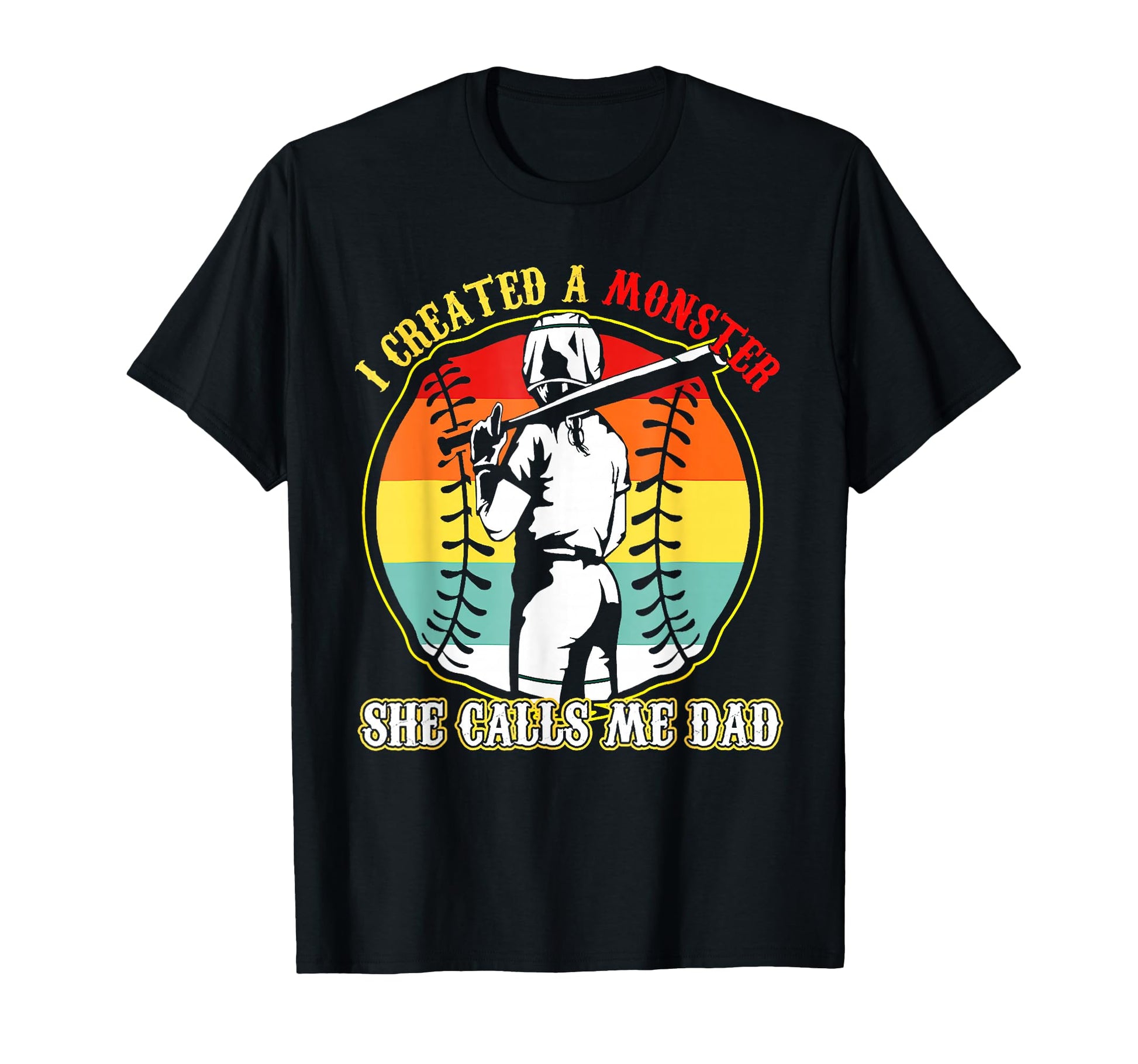 I Created Monster She Call Me Dad T-Shirt - Aesthetic Graphic Unisex - T-Shirt, Sweatshirt, Hoodie