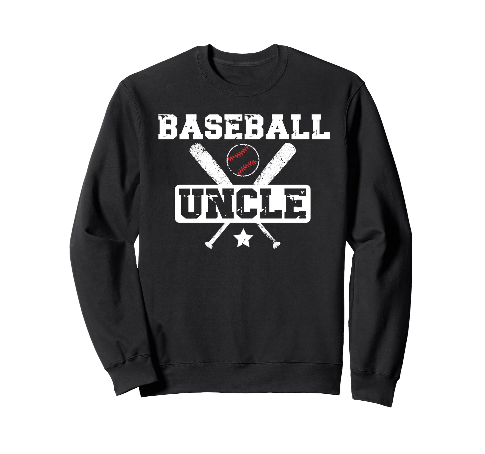 Baseball Uncle Proud Baseball Sweatshirt - Minimalist Print Men Women - T-Shirt, Sweatshirt, Hoodie