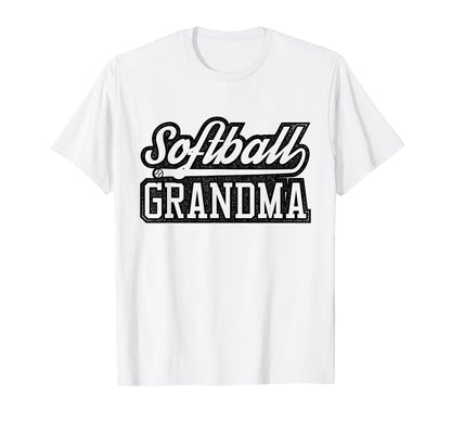 Softball Grandma Softball Game Softball T-Shirt - Trendy Graphic Men Women - T-Shirt, Sweatshirt, Hoodie