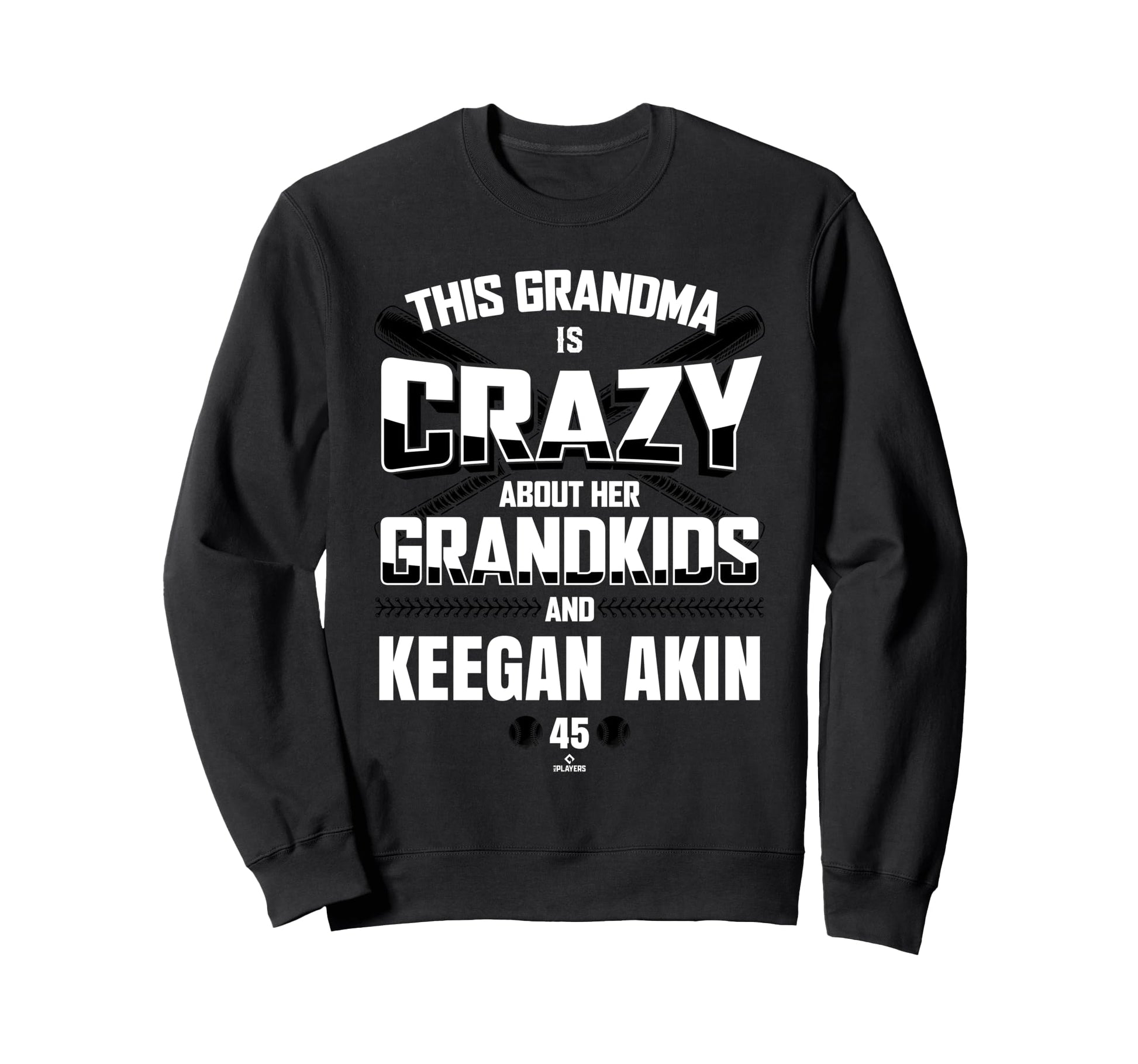 Grandma Crazy Keegan Akin Baltimore Sweatshirt - Trendy Graphic Unisex - T-Shirt, Sweatshirt, Hoodie