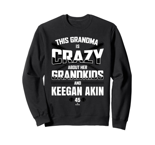 Grandma Crazy Keegan Akin Baltimore Sweatshirt - Trendy Graphic Unisex - T-Shirt, Sweatshirt, Hoodie
