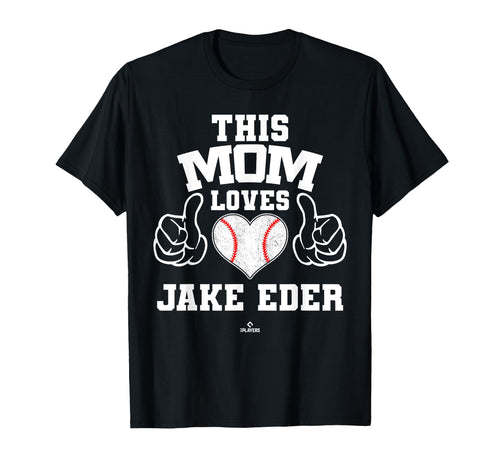 This Mom Loves Jake Eder Prospect T-Shirt - Unique Graphic Men Women - T-Shirt, Sweatshirt, Hoodie