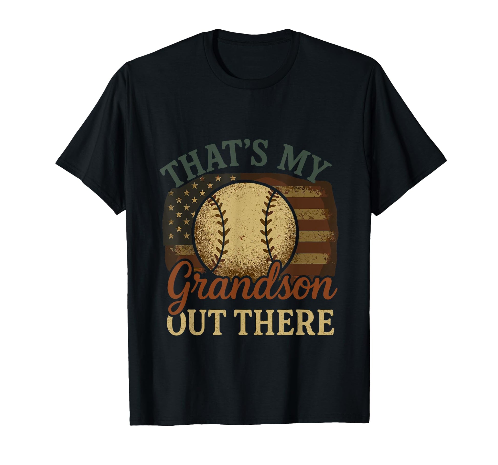 Thats My Grandson Out There Baseball T-Shirt - Streetwear Style for Adults - T-Shirt, Sweatshirt, Hoodie