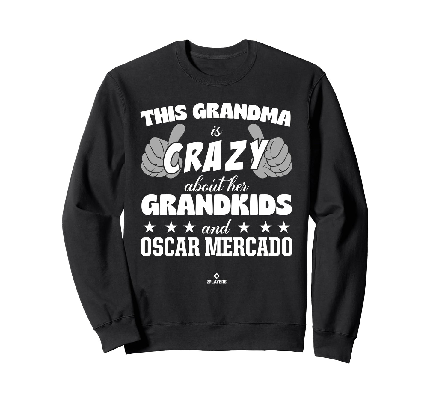 Grandma Crazy Oscar Mercado Sweatshirt - Fun Novelty Design for Adults - T-Shirt, Sweatshirt, Hoodie