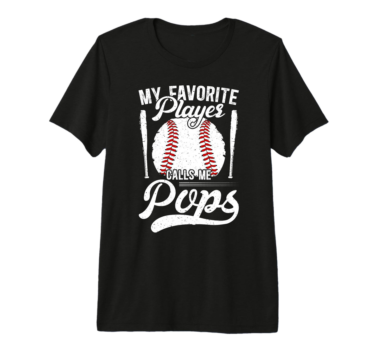 Mens My Favorite Baseball Player Pops T-Shirt - Novelty Apparel for Adults - T-Shirt, Sweatshirt, Hoodie