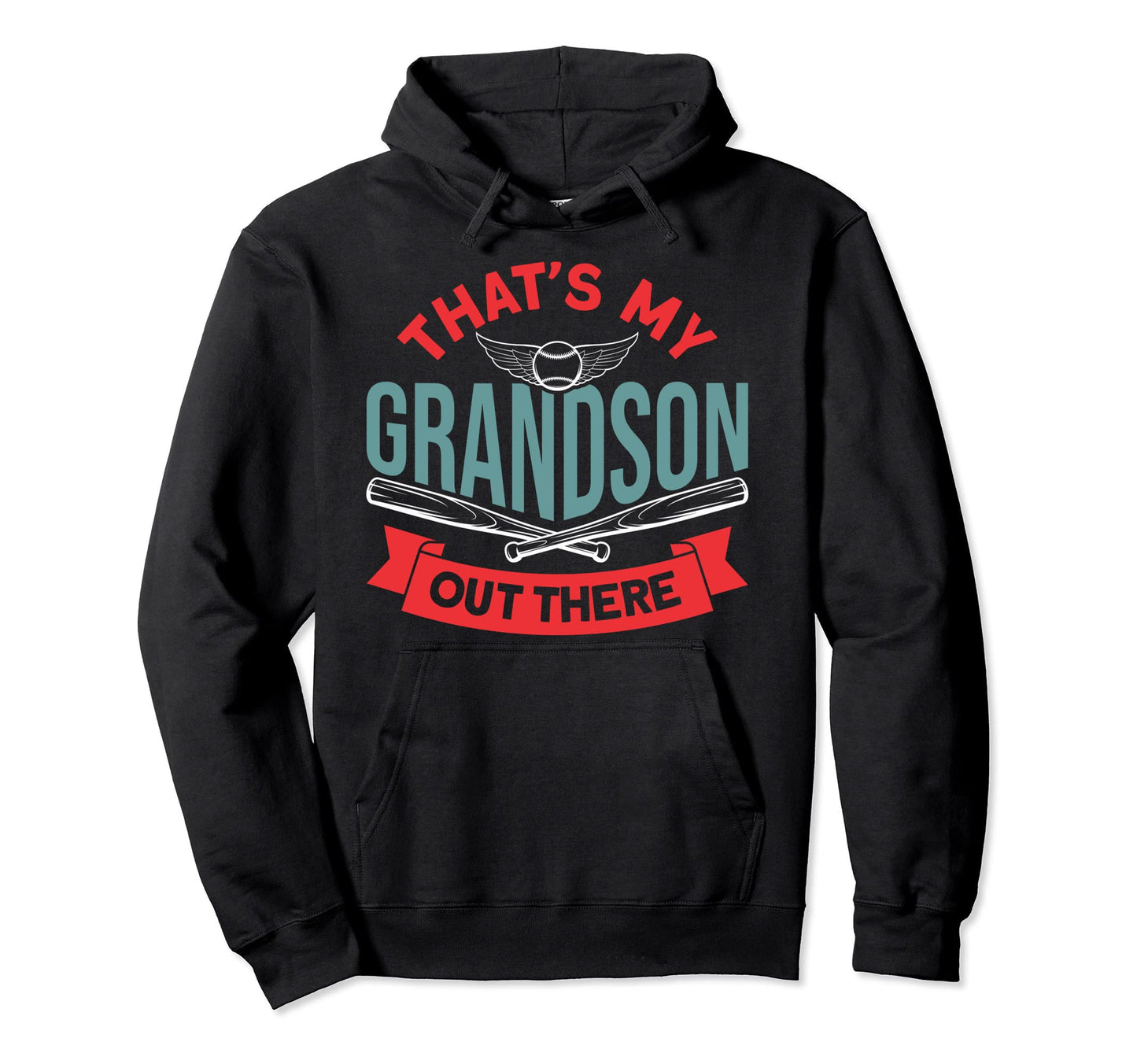 Baseball Grandparents Thats My Hoodie - Aesthetic Graphic for Adults - T-Shirt, Sweatshirt, Hoodie