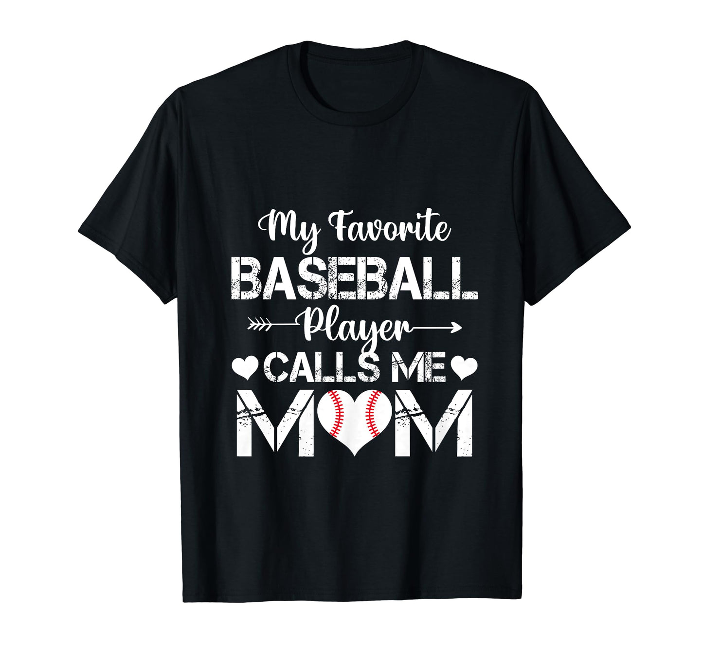 My Favorite Baseball Player Calls Me T-Shirt - Graphic Print for Adults - T-Shirt, Sweatshirt, Hoodie