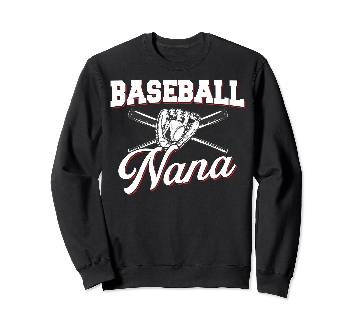 Grandma Baseball Game Baseball Sweatshirt - Custom Art Print Unisex - T-Shirt, Sweatshirt, Hoodie