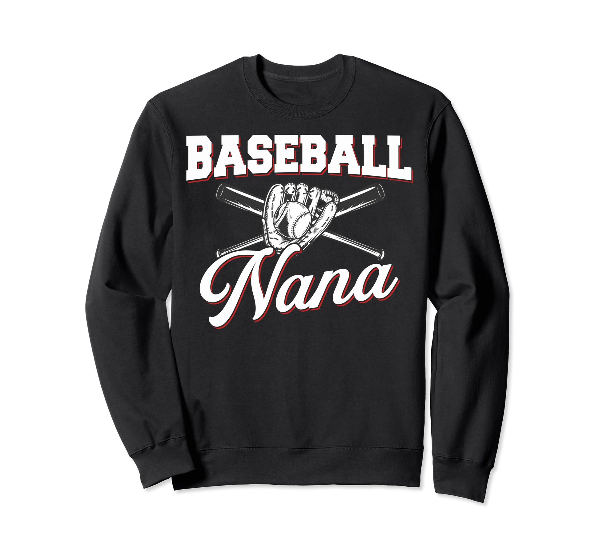 Grandma Baseball Game Baseball Sweatshirt - Custom Art Print Unisex - T-Shirt, Sweatshirt, Hoodie