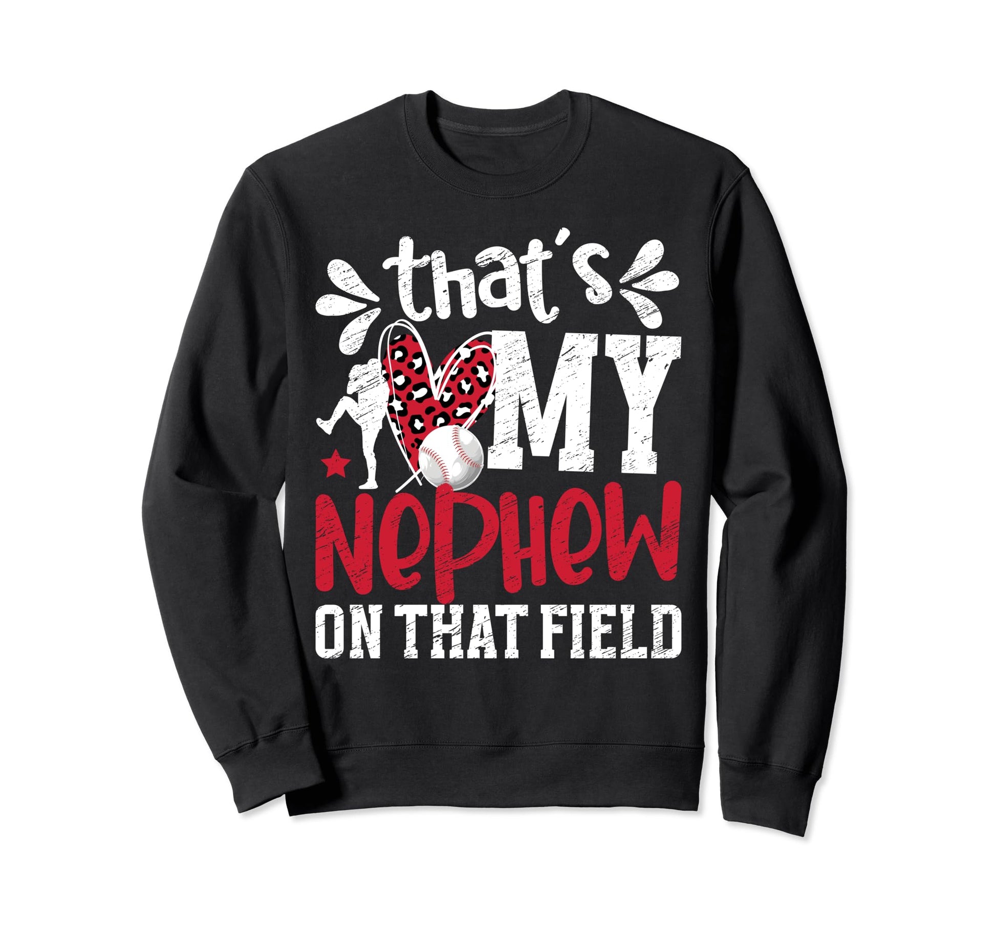 That Field Baseball Aunt Baseball Sweatshirt - Trendy Graphic Men Women - T-Shirt, Sweatshirt, Hoodie