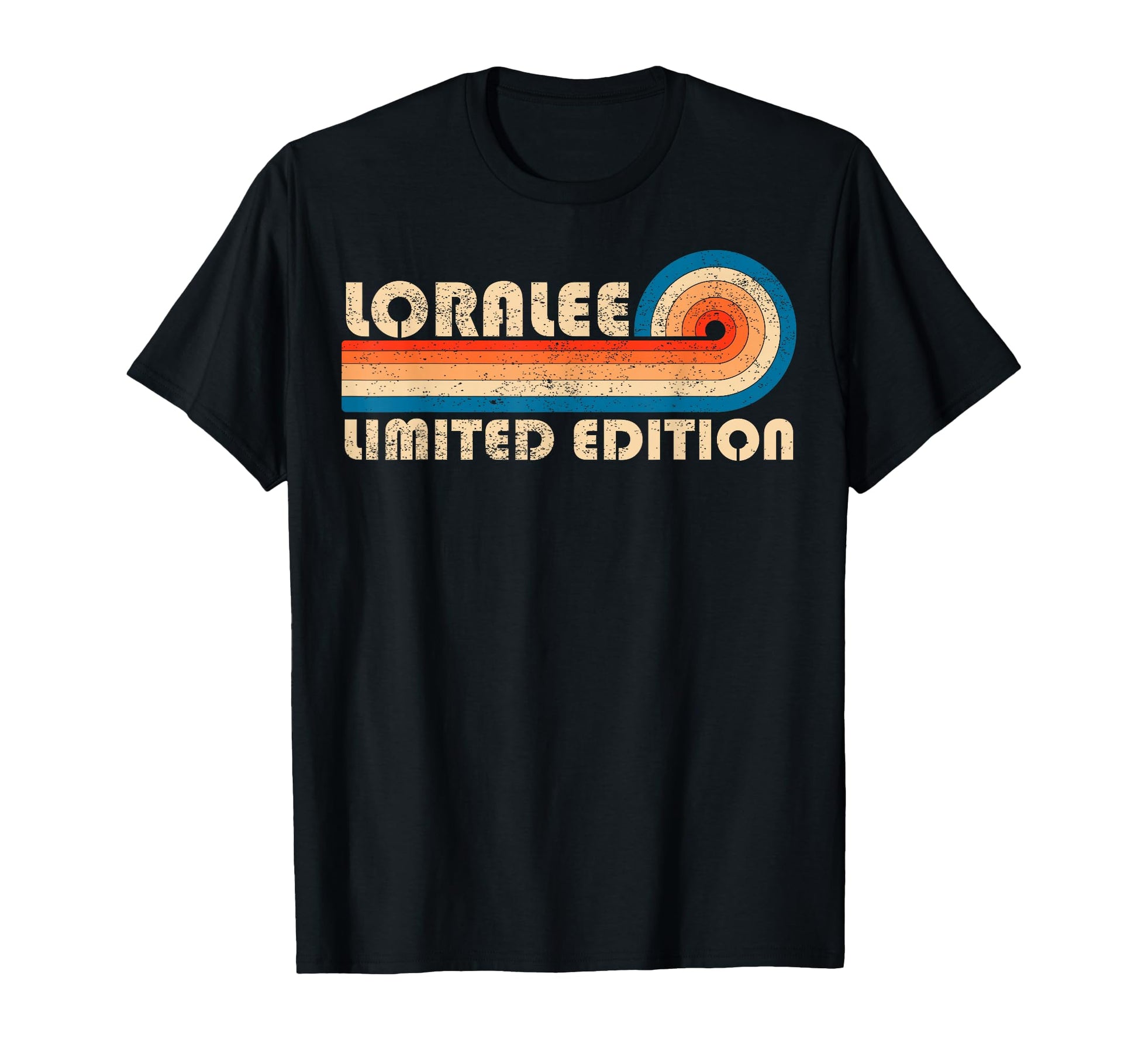 Loralee 70S 80S Sunset Stripe T-Shirt - Casual Everyday Wear Unisex - T-Shirt, Sweatshirt, Hoodie