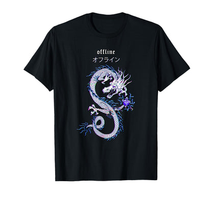Dragon Streetwear E Aesthetic Edgy T-Shirt - Custom Art Print Unisex - T-Shirt, Sweatshirt, Hoodie