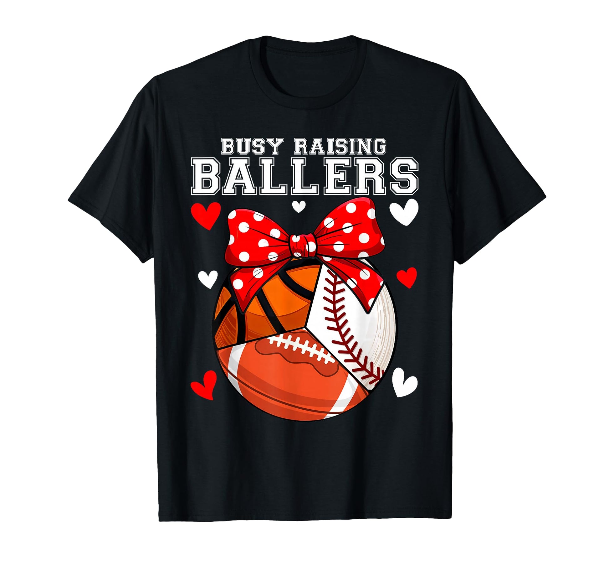 Busy Raising Ballers Funny Baseball T-Shirt - Streetwear Style for Adults - T-Shirt, Sweatshirt, Hoodie