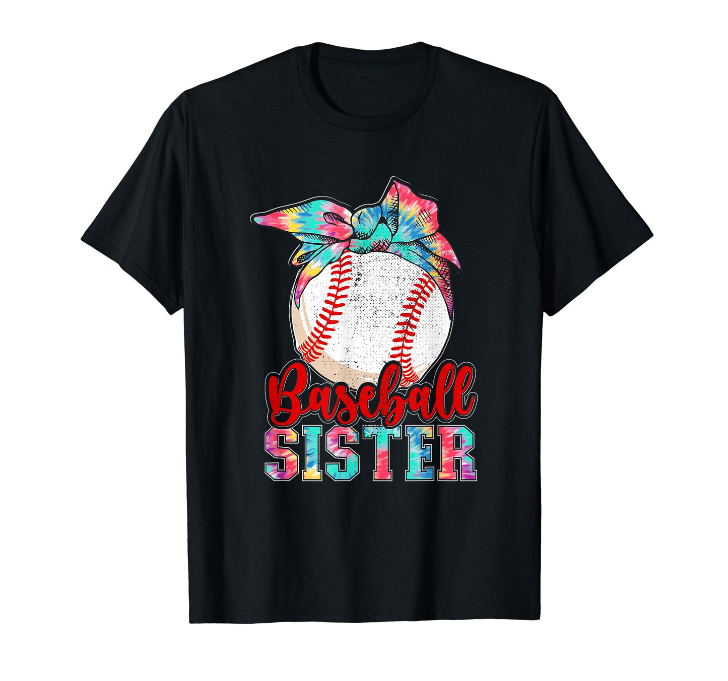 Baseball Sister Funny Sporty T-Shirt - Custom Art Print Unisex - T-Shirt, Sweatshirt, Hoodie