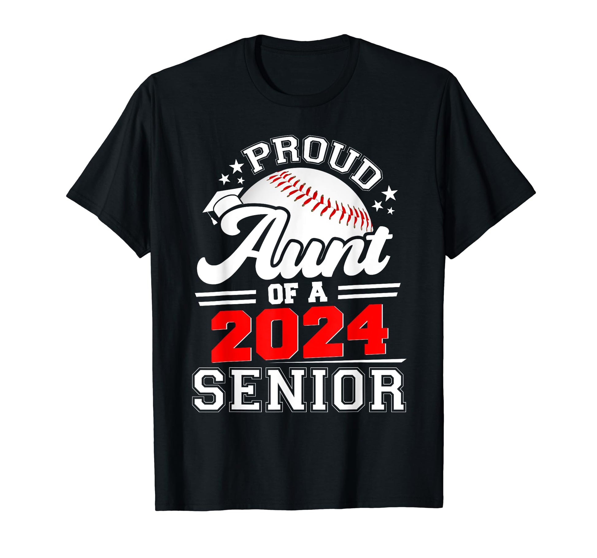 Proud Aunt 2024 Senior Graduate Grad 2024 T-Shirt - Trendy Graphic Unisex - T-Shirt, Sweatshirt, Hoodie