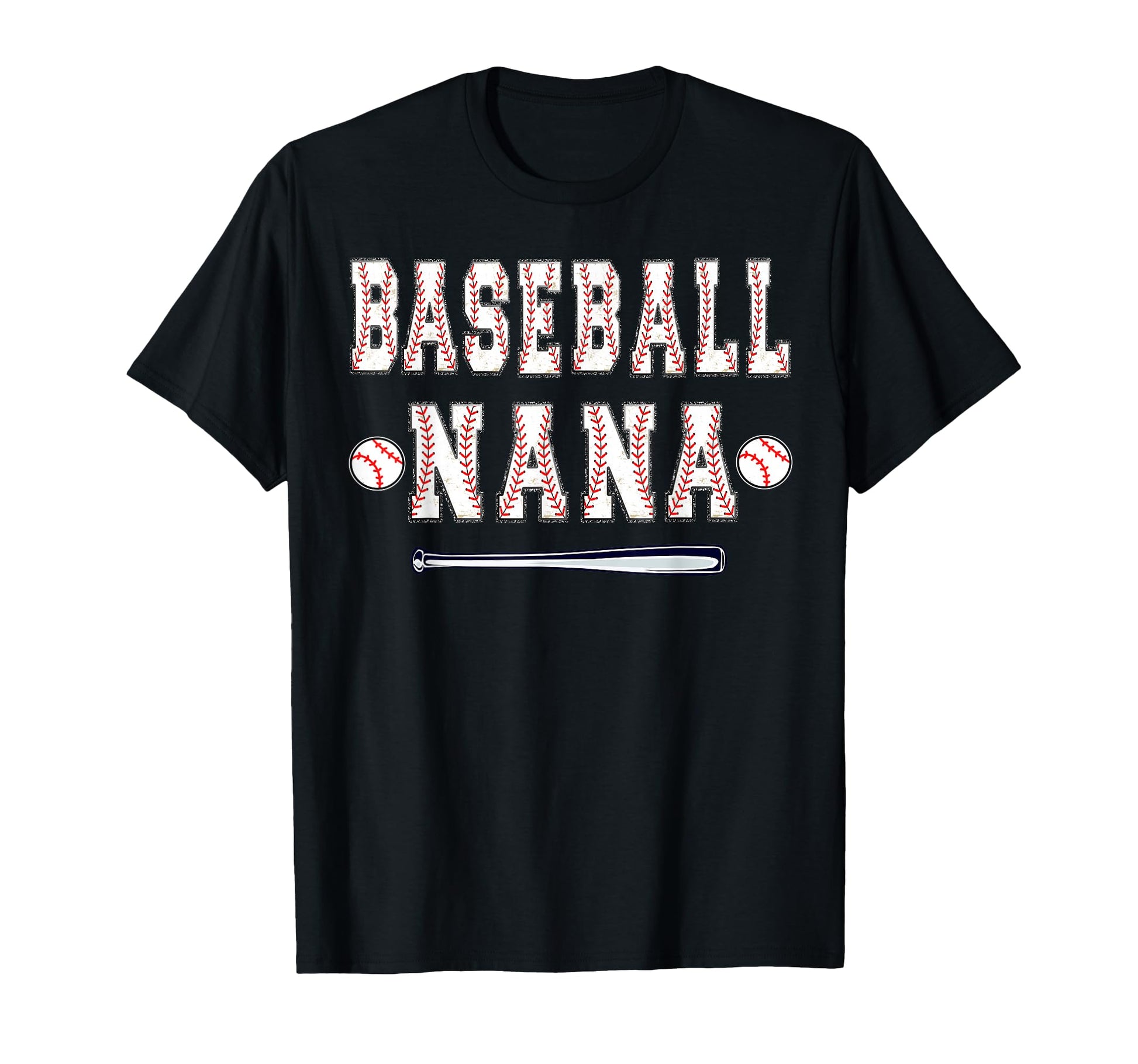 Baseball Player Nana Grandma T-Shirt - Aesthetic Graphic for Adults - T-Shirt, Sweatshirt, Hoodie