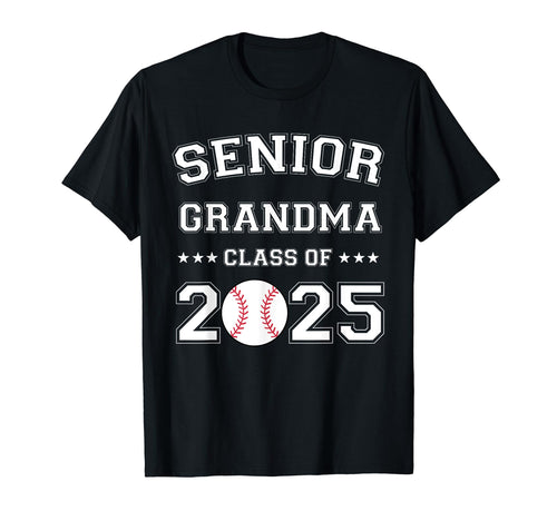 Class 2025 Baseball Grandma T-Shirt - Casual Everyday Wear for Adults - T-Shirt, Sweatshirt, Hoodie