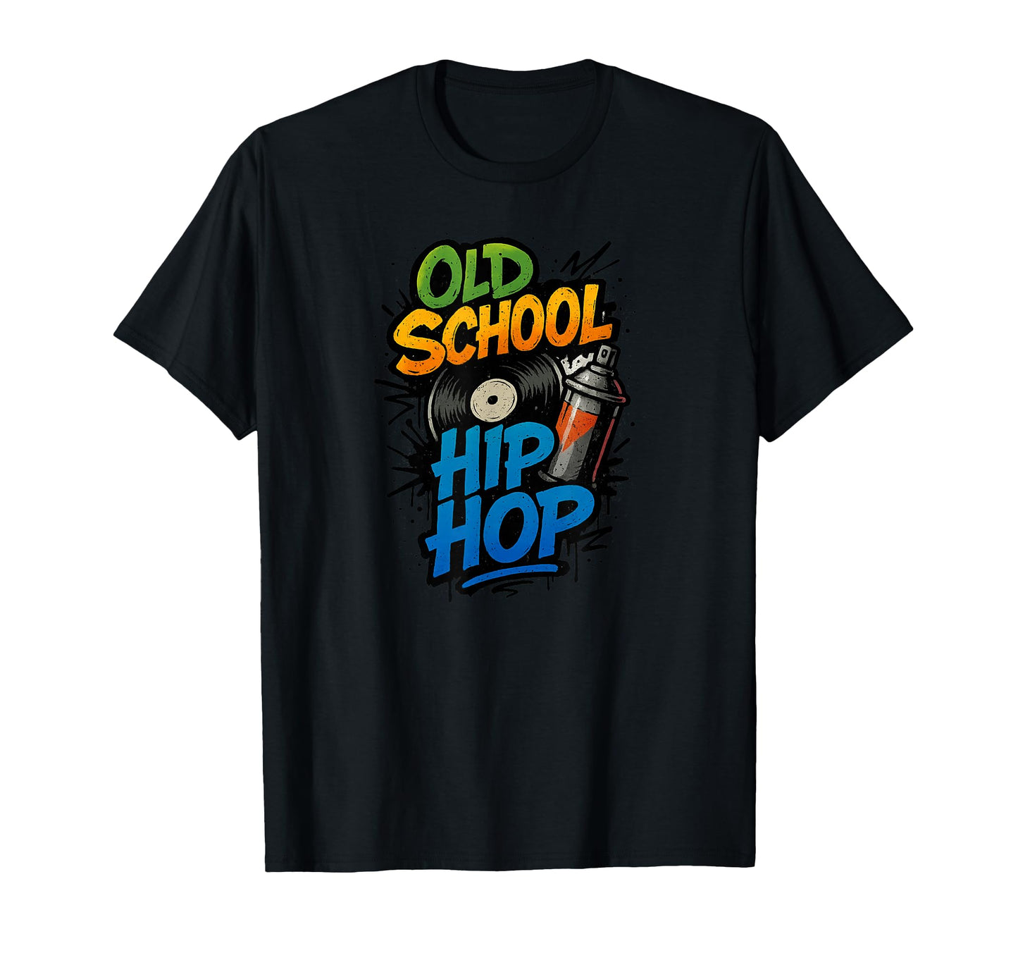Raised Old School Hip Hop Rap Music T-Shirt - Casual Everyday Wear Unisex - T-Shirt, Sweatshirt, Hoodie