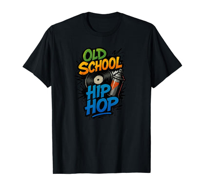 Raised Old School Hip Hop Rap Music T-Shirt - Casual Everyday Wear Unisex - T-Shirt, Sweatshirt, Hoodie