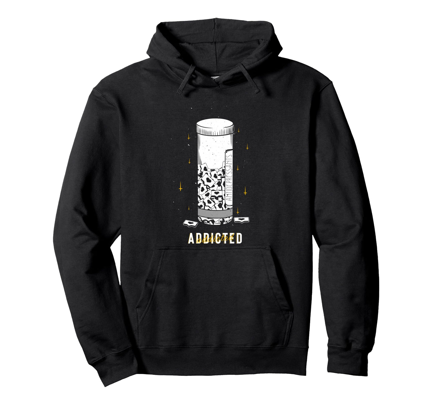 Addicted To Likes Aesthetic Edgy Hoodie - Aesthetic Graphic Men Women - T-Shirt, Sweatshirt, Hoodie