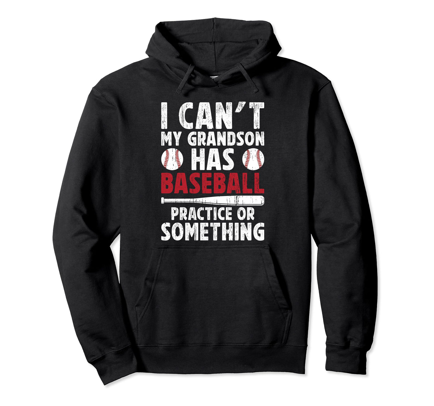 My Grandson Has Baseball Grandpa Hoodie - Minimalist Print Men Women - T-Shirt, Sweatshirt, Hoodie