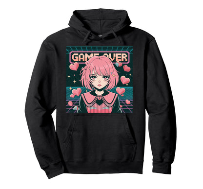 Japanese Anime Romance Cozy Aesthetic Hoodie - Unique Graphic Unisex - T-Shirt, Sweatshirt, Hoodie