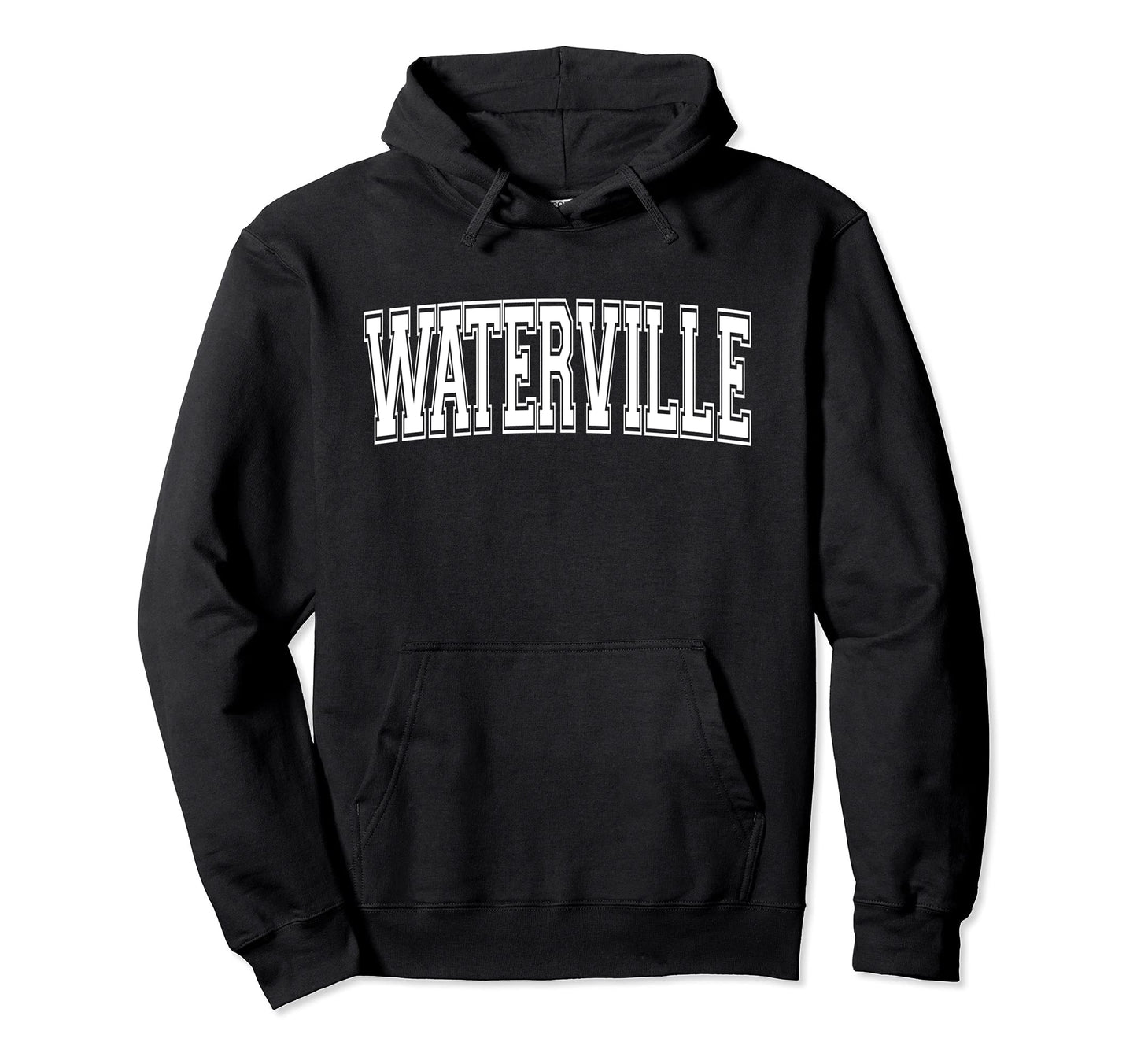 Waterville Me Maine Usa Sports Varsity Hoodie - Graphic Print Men Women - T-Shirt, Sweatshirt, Hoodie
