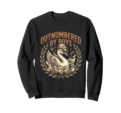 Outnumbered Duckling Toy Truck Sweatshirt - Custom Art Print Men Women - T-Shirt, Sweatshirt, Hoodie