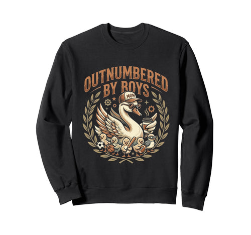 Outnumbered Duckling Toy Truck Sweatshirt - Custom Art Print Men Women - T-Shirt, Sweatshirt, Hoodie
