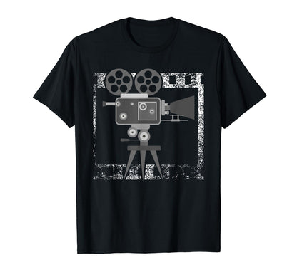 Camera Filmmaker Photography And Film T-Shirt - Trendy Graphic Men Women - T-Shirt, Sweatshirt, Hoodie