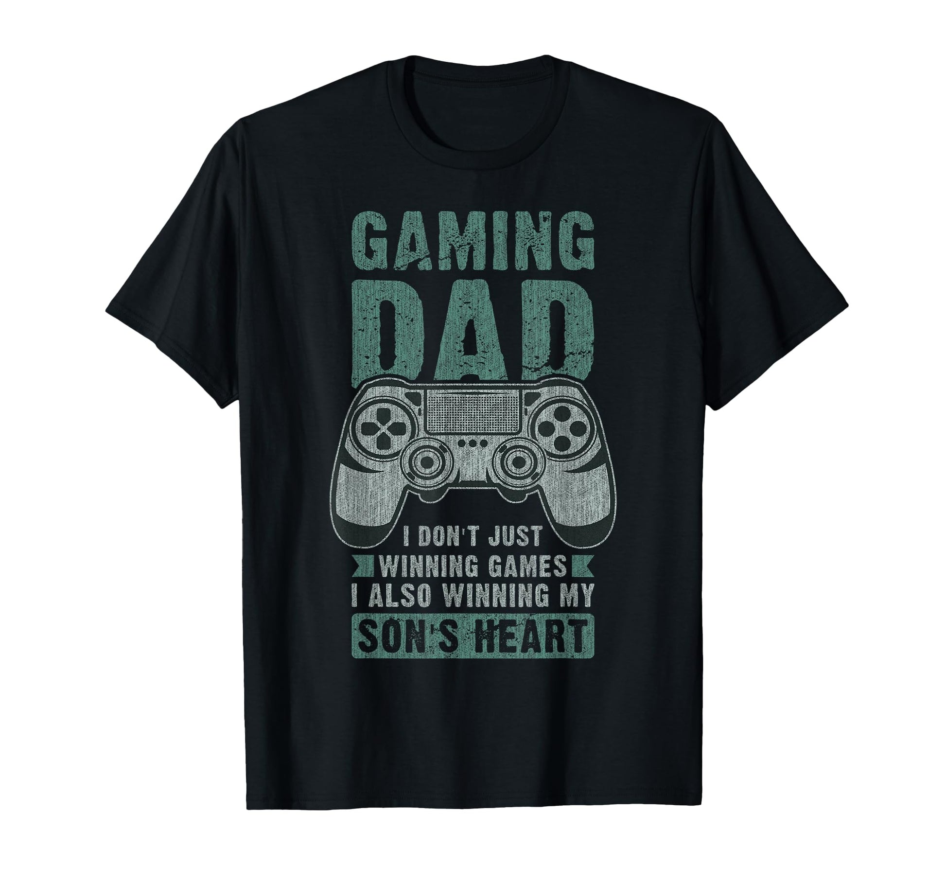 Gaming Dad Father Son Fathers Day T-Shirt - Minimalist Print Men Women - T-Shirt, Sweatshirt, Hoodie