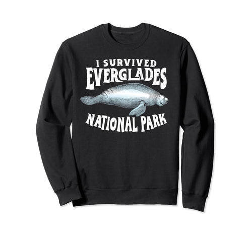 I Survived Everglades National Park Sweatshirt - Minimalist Print Unisex - T-Shirt, Sweatshirt, Hoodie