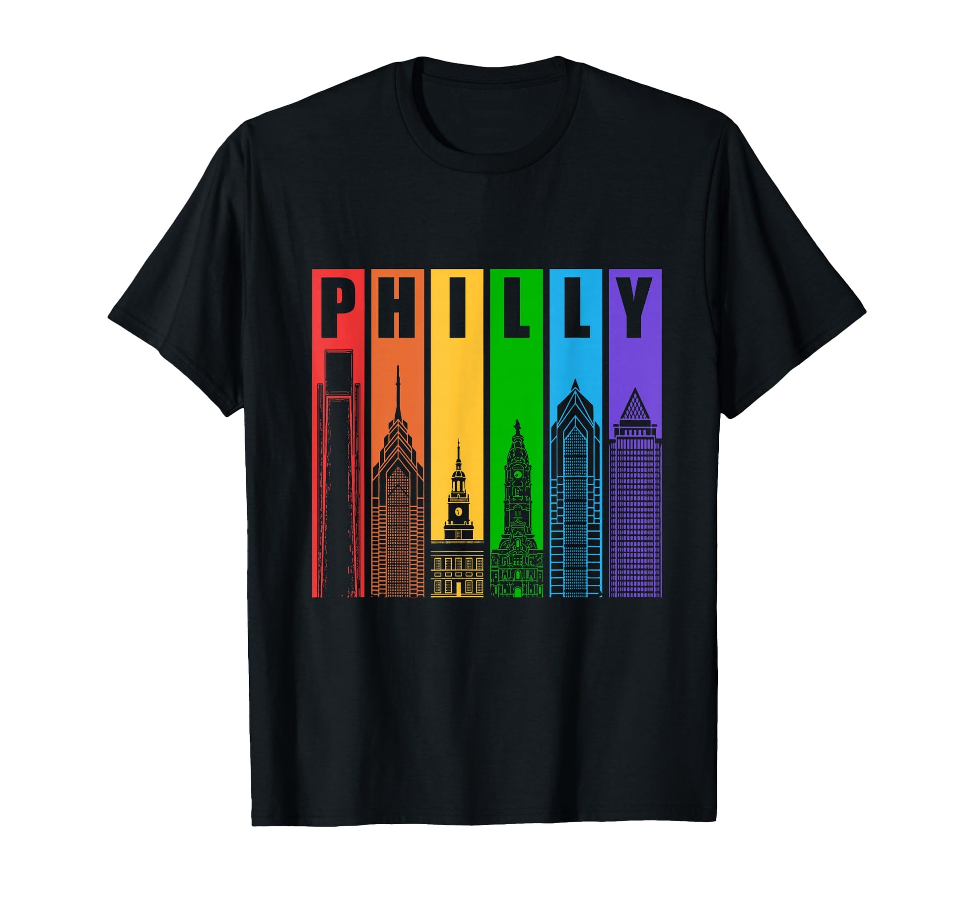 Philly Gay Pride Lgbt Philadelphia T-Shirt - Novelty Apparel Unisex - T-Shirt, Sweatshirt, Hoodie