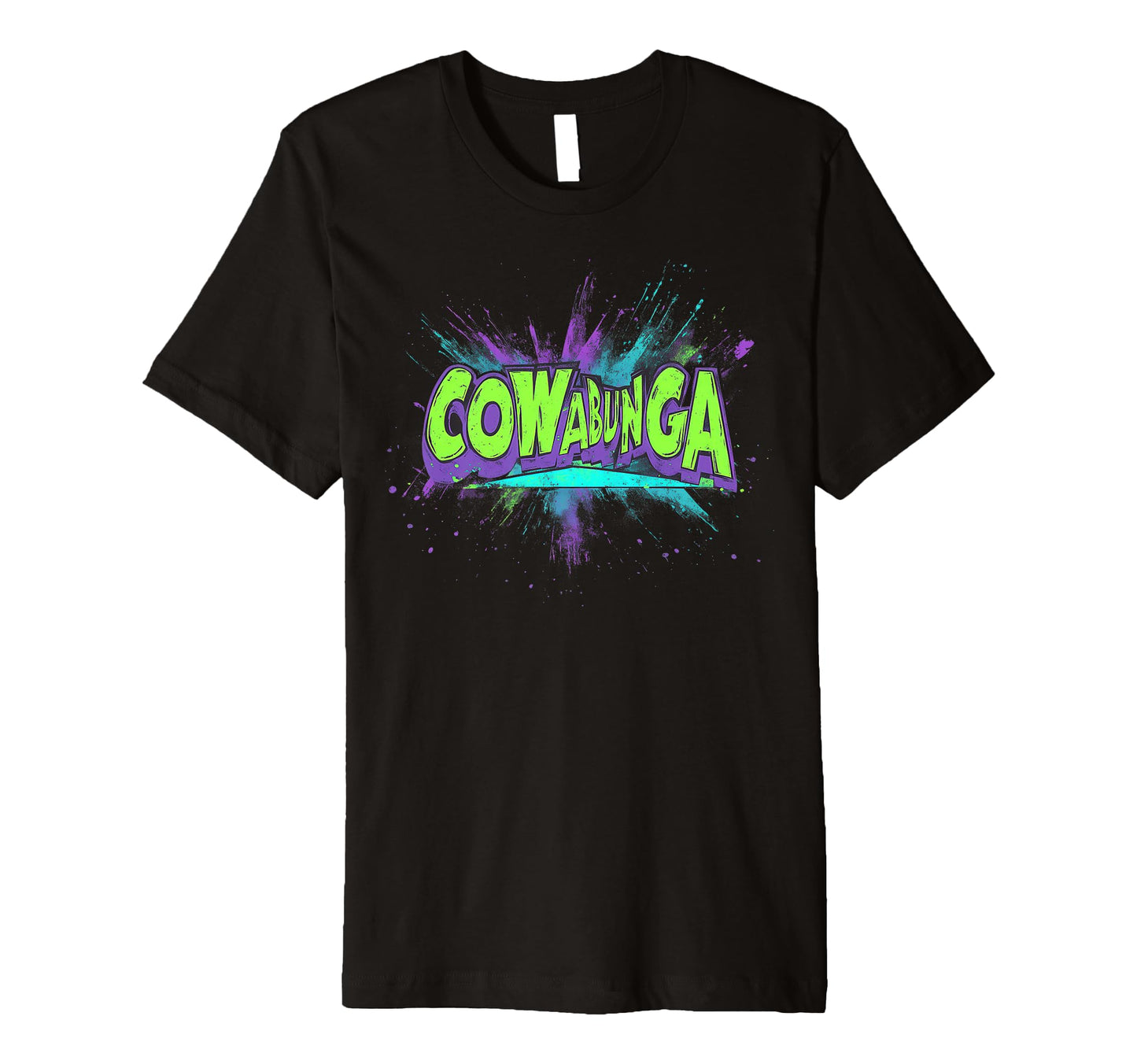 Cowabunga 80S 90S Nostalgia Slang T-Shirt - Aesthetic Graphic Unisex - T-Shirt, Sweatshirt, Hoodie