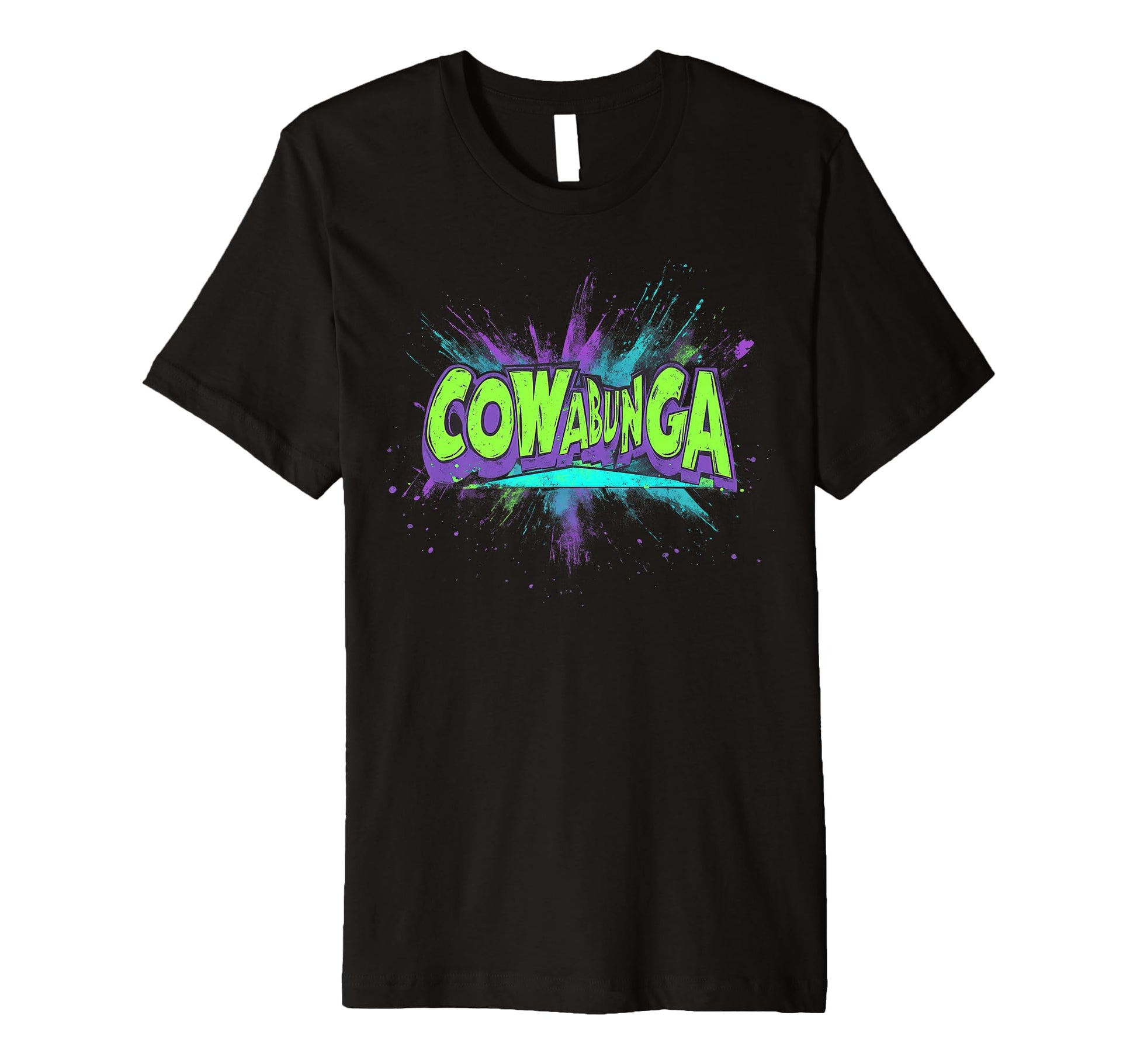 Cowabunga 80S 90S Nostalgia Slang T-Shirt - Aesthetic Graphic Unisex - T-Shirt, Sweatshirt, Hoodie