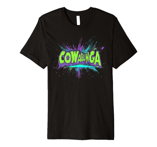 Cowabunga 80S 90S Nostalgia Slang T-Shirt - Aesthetic Graphic Unisex - T-Shirt, Sweatshirt, Hoodie