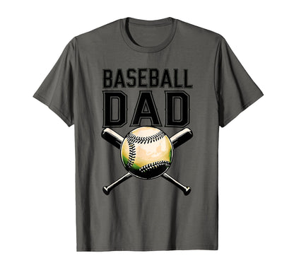 Baseball Dad Parent Ball Player T-Shirt - Fun Novelty Design Unisex - T-Shirt, Sweatshirt, Hoodie