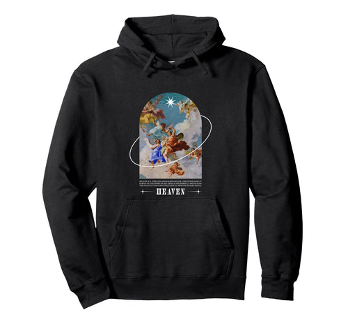 Heaven Angels Aesthetic Edgy Streetwear Hoodie - Graphic Print Unisex - T-Shirt, Sweatshirt, Hoodie