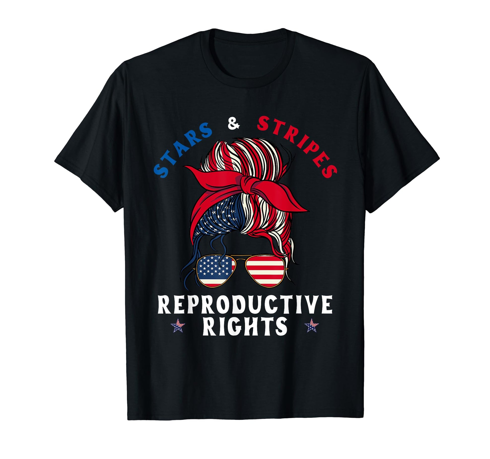 Patriotic 4Th July Stars Stripes T-Shirt - Casual Everyday Wear Unisex - T-Shirt, Sweatshirt, Hoodie