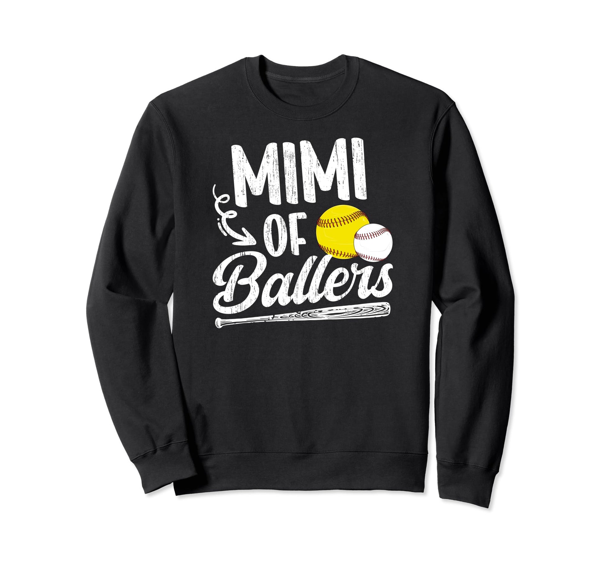 Mimi Ballers Baseball Softball Sweatshirt - Streetwear Style Men Women - T-Shirt, Sweatshirt, Hoodie