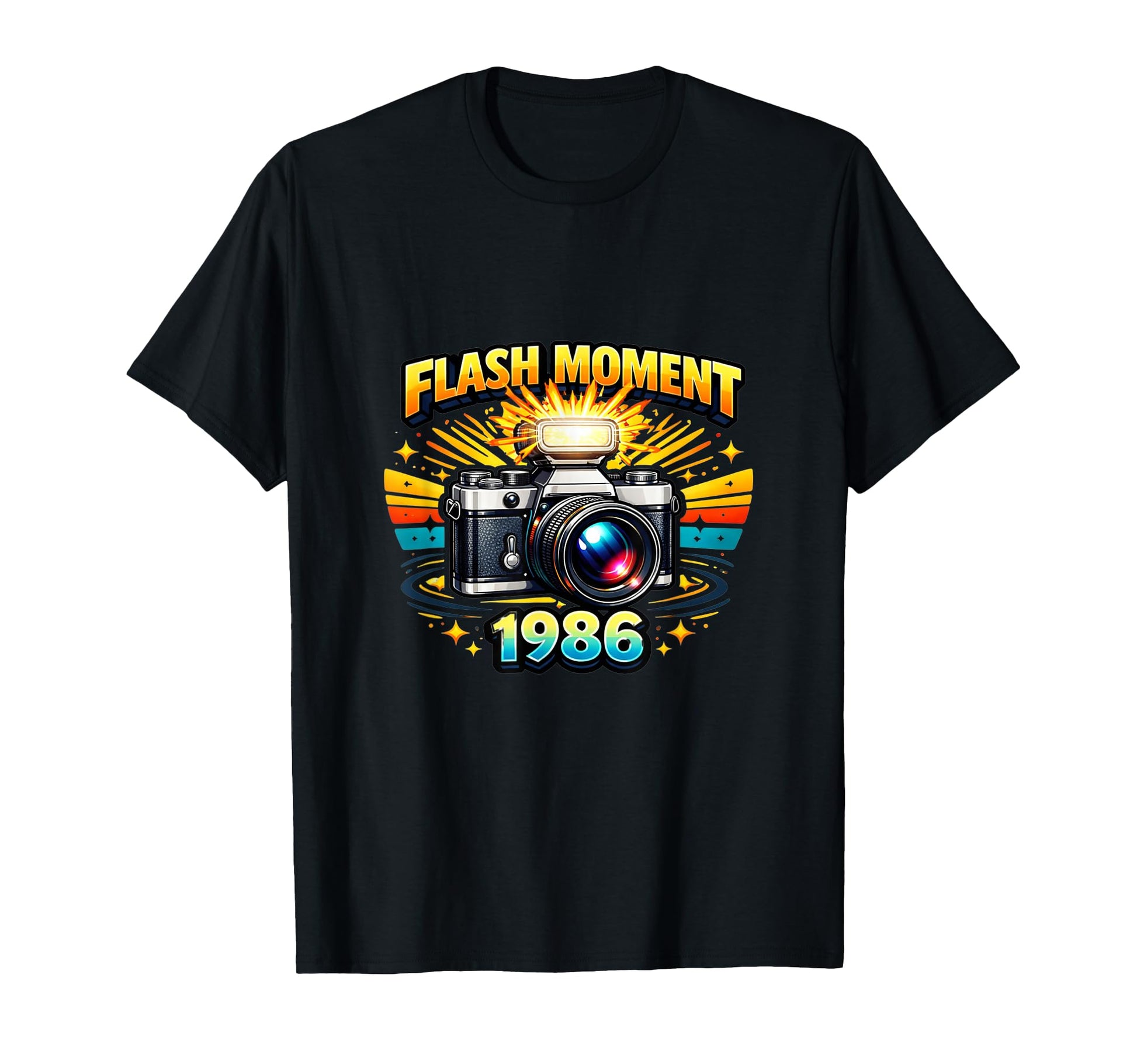 Photographer Camera Flash Photography T-Shirt - Novelty Apparel for Adults - T-Shirt, Sweatshirt, Hoodie