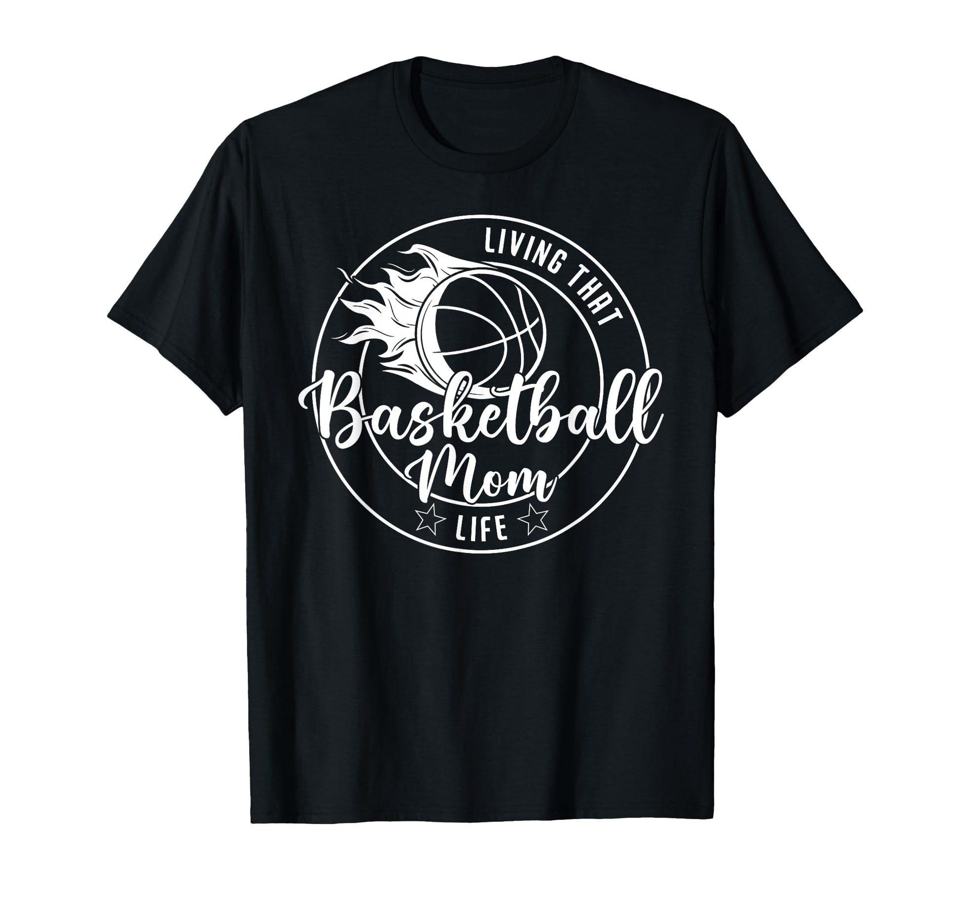 Football Living That Basketball Mom T-Shirt - Minimalist Print for Adults - T-Shirt, Sweatshirt, Hoodie
