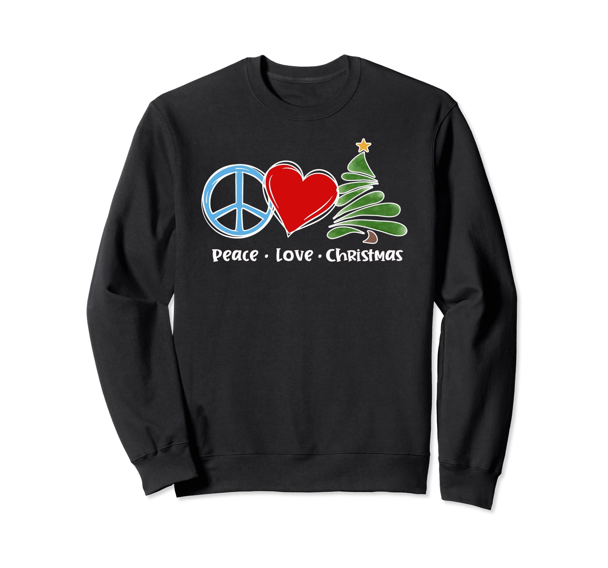Peace Love Boho Sweatshirt - Novelty Apparel for Adults - T-Shirt, Sweatshirt, Hoodie