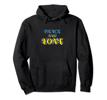 Make Peace Not War Colorful Peace Hoodie - Streetwear Style for Adults - T-Shirt, Sweatshirt, Hoodie