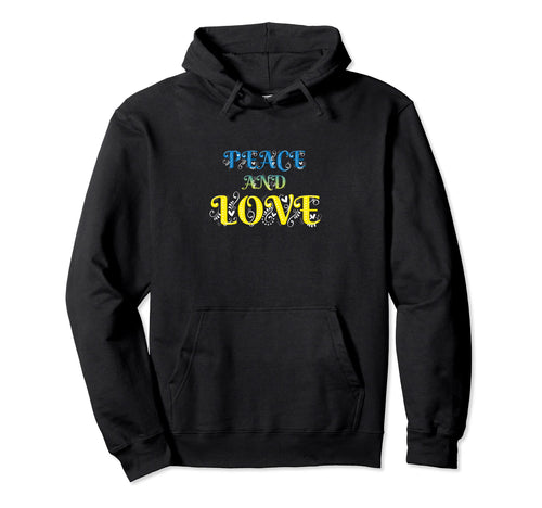 Make Peace Not War Colorful Peace Hoodie - Streetwear Style for Adults - T-Shirt, Sweatshirt, Hoodie