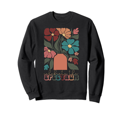 Autism Neurodiversity Celebrate Sweatshirt - Custom Art Print for Adults - T-Shirt, Sweatshirt, Hoodie