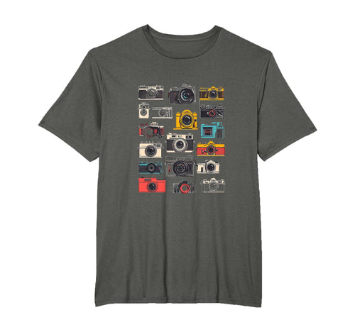 Photography Camera Photographer T-Shirt - Aesthetic Graphic for Adults - T-Shirt, Sweatshirt, Hoodie